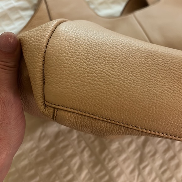 EUC Lucky brand blush leather bucket bag - Picture 4 of 6